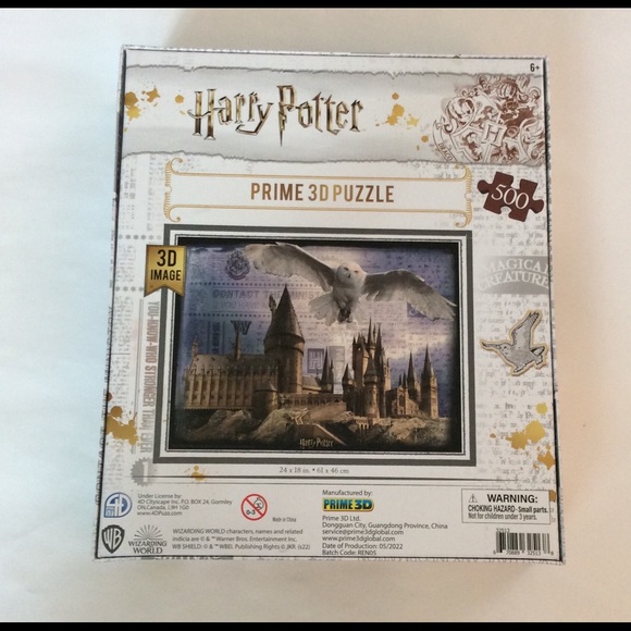 Harry Potter 3D Image Puzzle 500 Pieces NEW - Picture 3 of 4